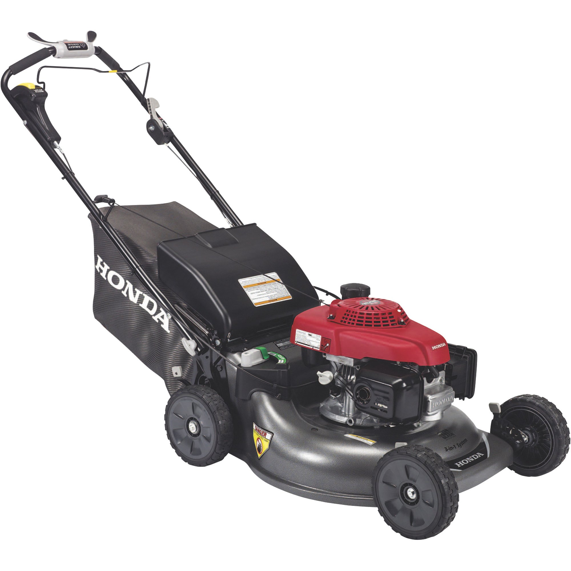 Honda Self-Propelled Push Lawn Mower — 160cc Honda GCV Engine, 21in. Deck, Model# HRR216K11VYA